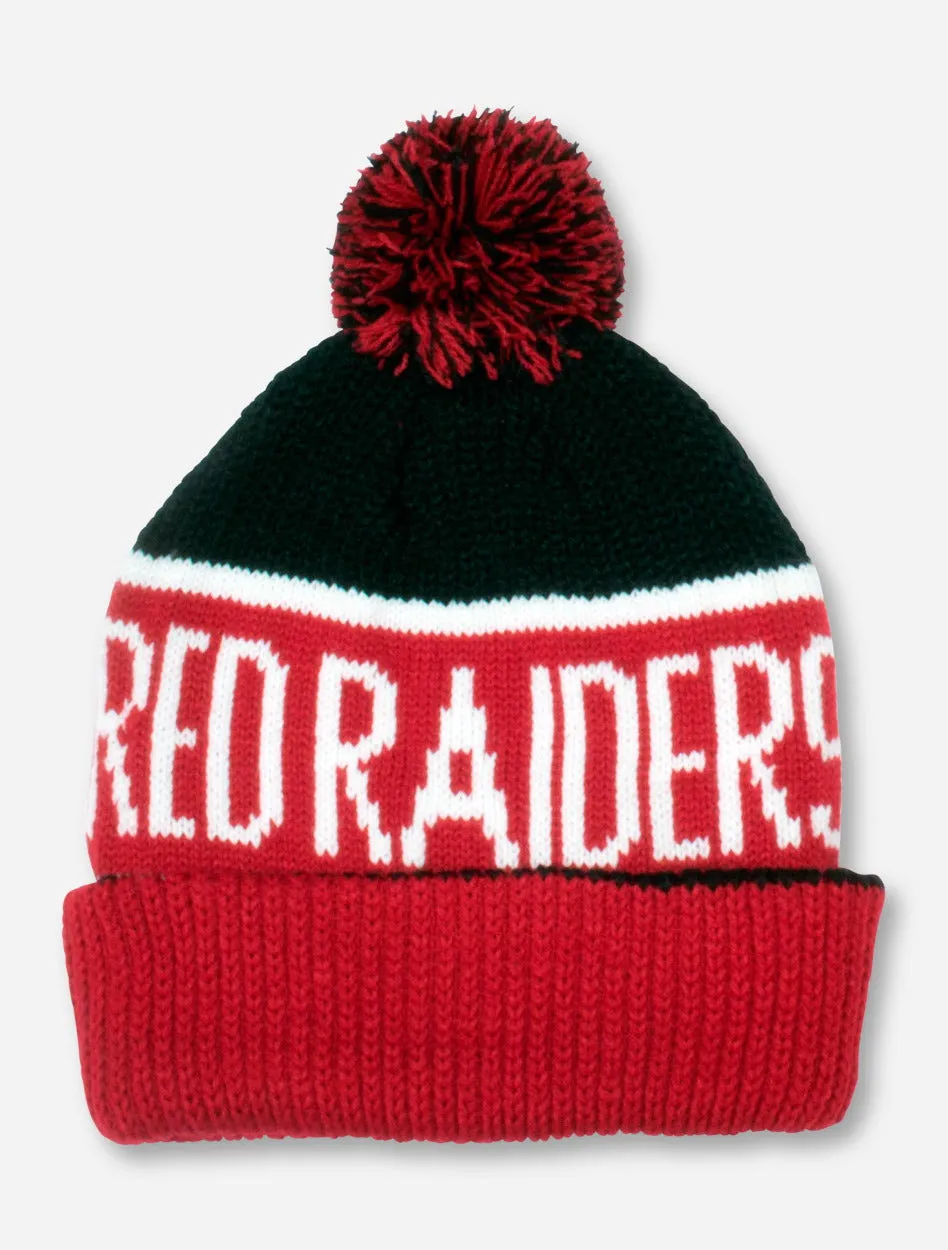 47 Brand Texas Tech "Calgary" Black & Red Beanie