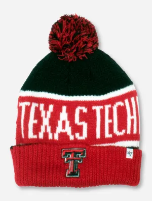 47 Brand Texas Tech "Calgary" Black & Red Beanie