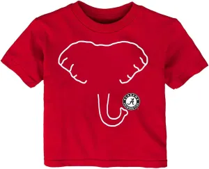 Alabama Crimson Tide Elephant Fan-imals Baby/Toddler T-Shirt