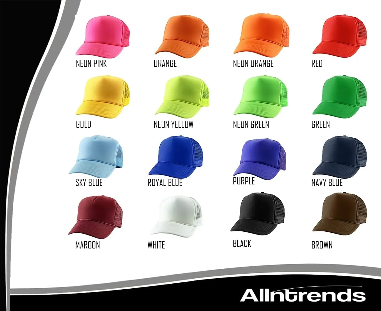 ALLNTRENDS Veterans for Trump Trucker Hat Trump 2024 Caps Adjustable Baseball Hats
