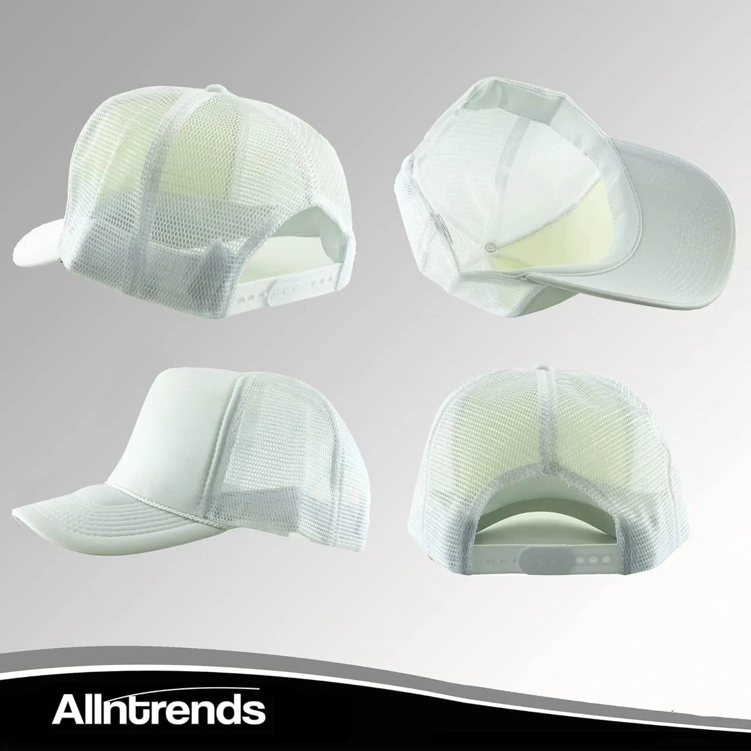 ALLNTRENDS Veterans for Trump Trucker Hat Trump 2024 Caps Adjustable Baseball Hats