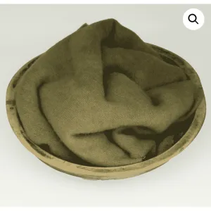 Blackberry Primitives ~ Leaf Green Hand-Dyed Fat Quarter Wool Fabric