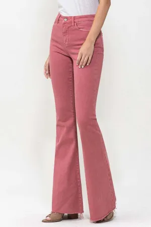 CHERRY High Rise Super Flare VERVET Jeans