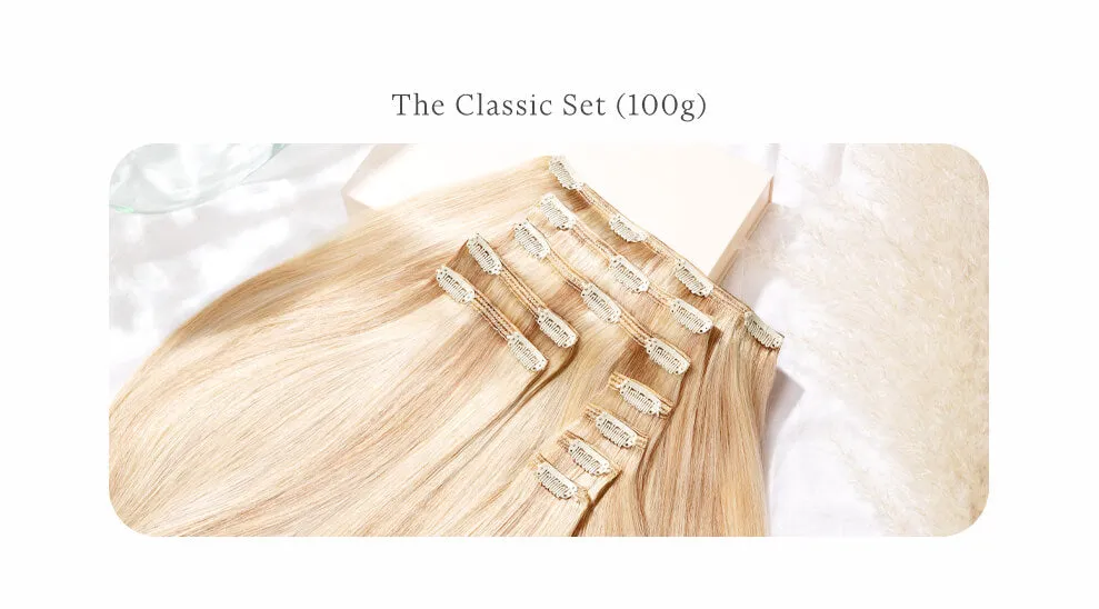 Chocolate Brown, 16" Classic Clip-In Hair Extensions, #4 | 100g
