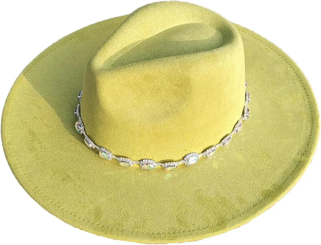 Dcvmvmn Men's and Women's Fedora Hat Jazz Hat Gentleman Hat
