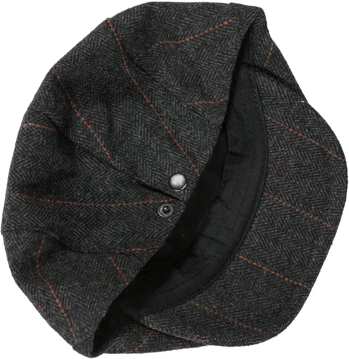 FALETO Men's Flat Ivy Gatsby Newsboy Hat Winter Spring Autumn Driving Cabbie Hunting Cap