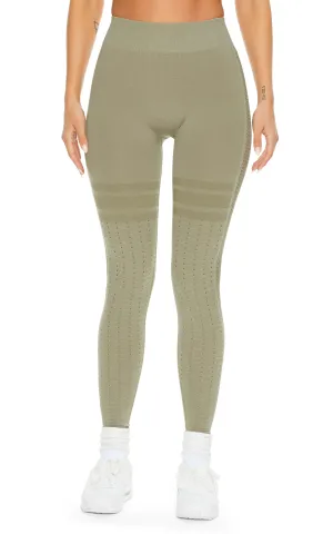 Game Day Seamless Melange Leggings | Granite Melange