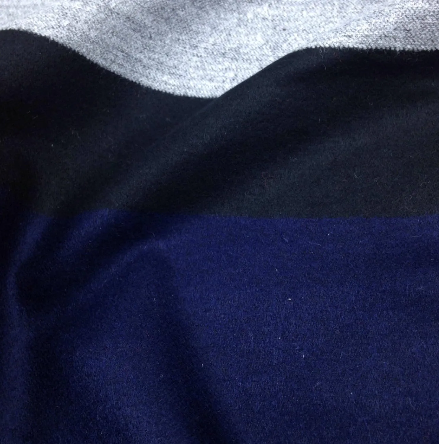 Livativ Bleu Nero Luxurious Winter Scarf Premium Cashmere Feel Unique Design Selection