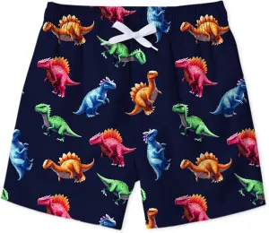 Lovekider Boys 3D Printed Funny Swim Trunks Casual Quick-Drying Beach Pant Sports Running Swim Surf Board Shorts 3-12 Years