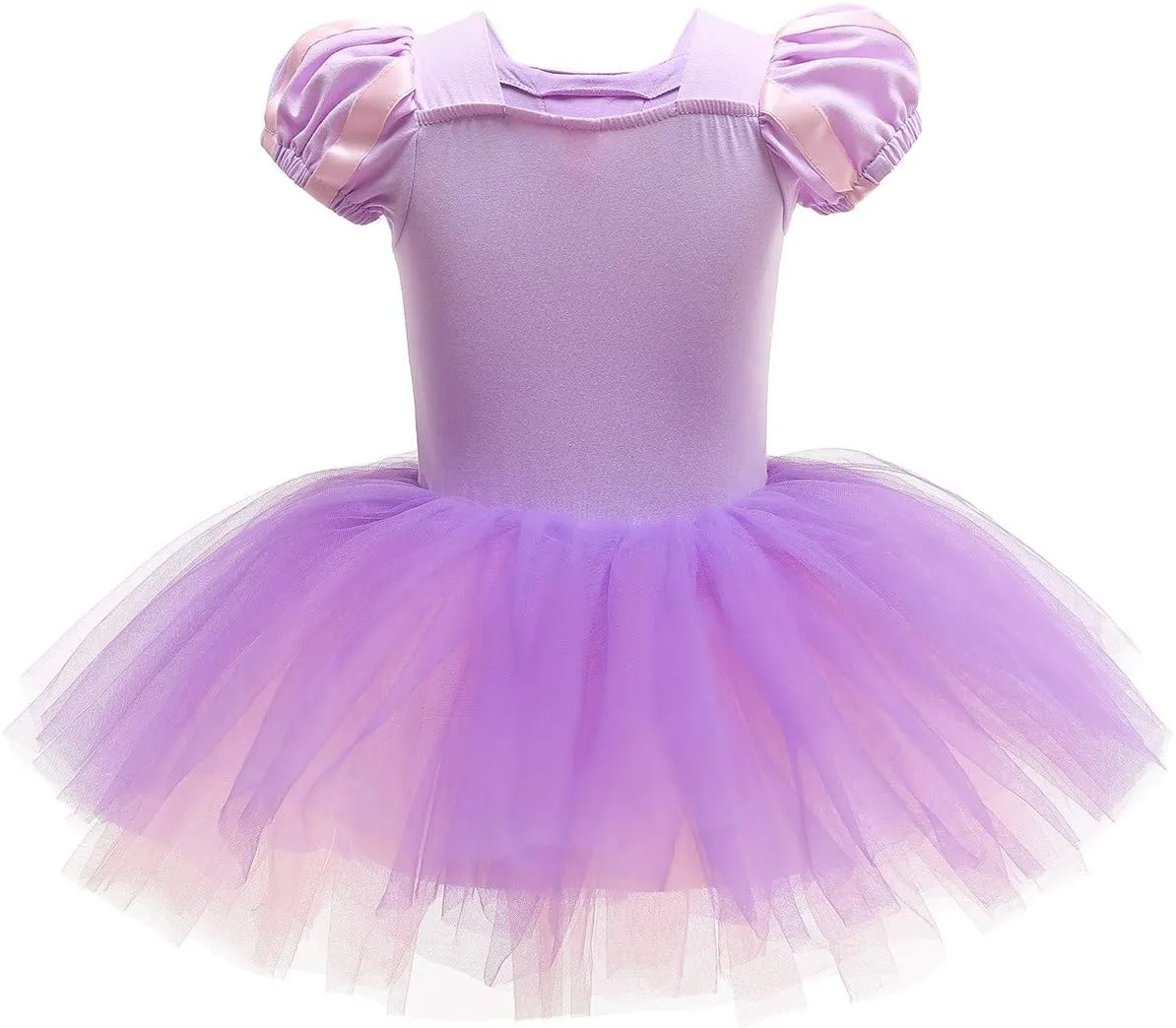MYRISAM Princess Leotards for Girls Ballet Dance Tutu Skirted Ballerina Dress Birthday Fancy Party Halloween Costumes