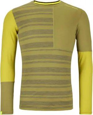 Ortovox Men's 185 Rock'n'Wool Long Sleeve Base Layer, Soft Breathable Merino Wool Base Shirt for Winter Touring & Skiing