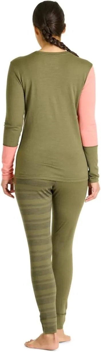 Ortovox Women's 185 Rock'n'Wool Long Sleeve Base Layer, Soft Breathable Merino Wool Base Shirt for Winter Touring & Skiing