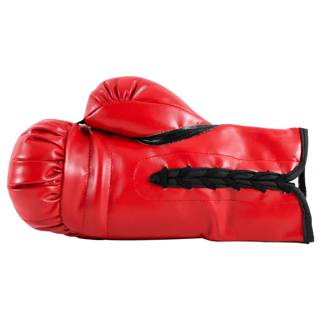 Ray Mercer Autographed Red Boxing Glove (JSA)