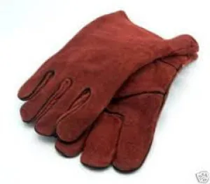 Red Welding Glove