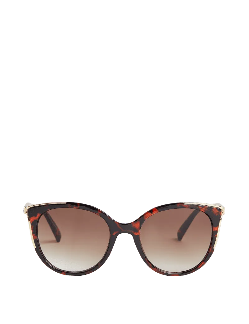 Round Cat Eye Sunglasses