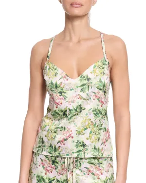 Satin Sleep Cami French Garden