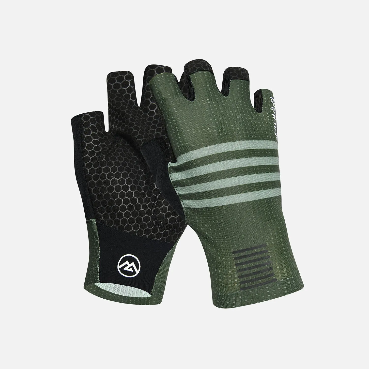 Skull Monton Half Finger Cycling Gloves Holiday
