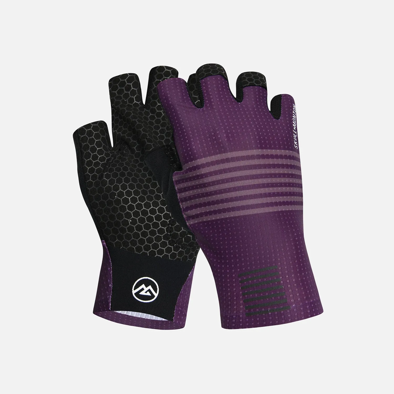 Skull Monton Half Finger Cycling Gloves Holiday