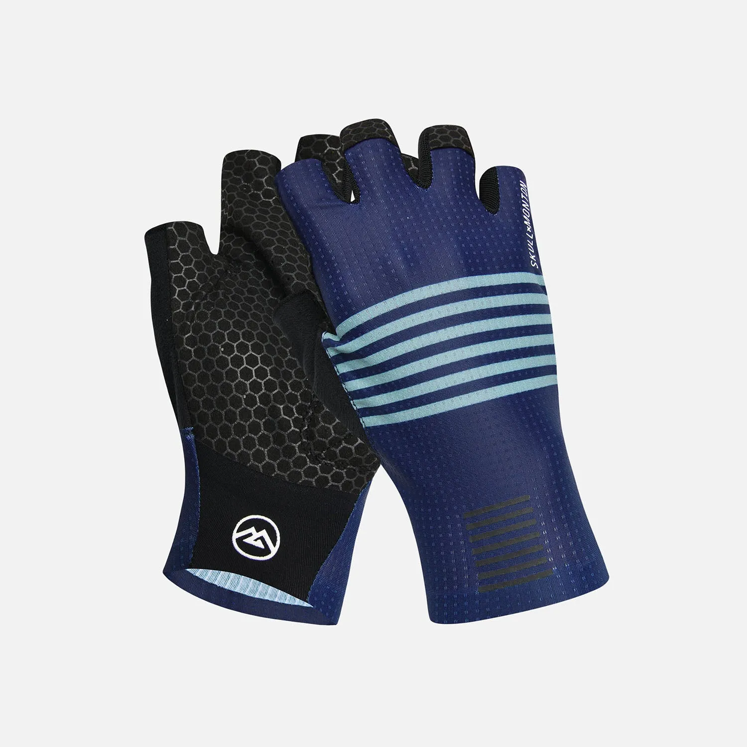 Skull Monton Half Finger Cycling Gloves Holiday