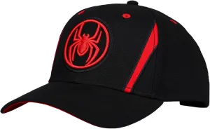 Spider-Man Logo Black Snapback Hat