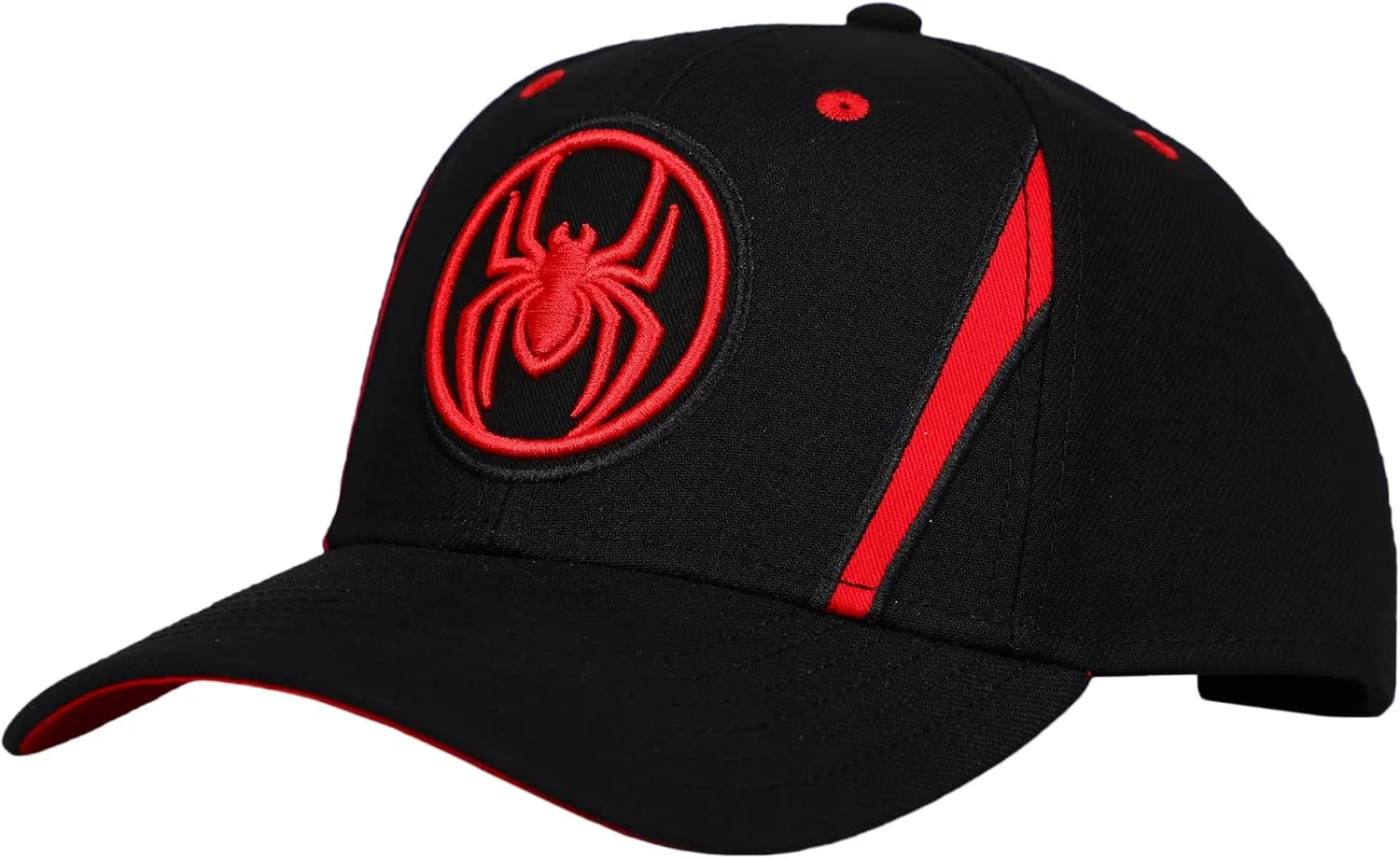 Spider-Man Logo Black Snapback Hat