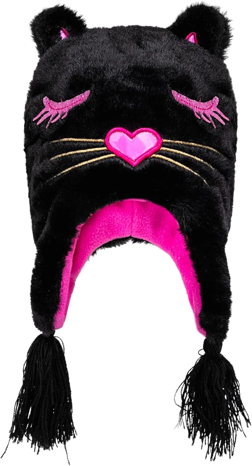 Toddler Winter Hat and Gloves Set for Ages 4-7 or Boys & Girls Winter Hat & Toddler Mittens Ages 2-4