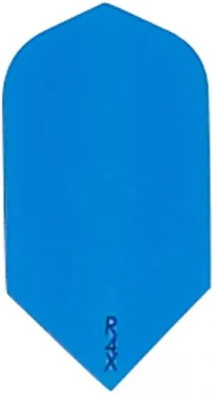 US Darts - 3 Sets (9 Flights) Xtra Strong Ruthless R4X Slim Shape Blue Dart Flights