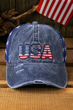 USA Embroidered Baseball Cap