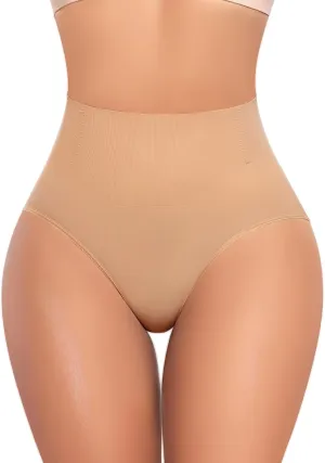 Werena Tummy Control Shapewear for Women Shaping Underwear High Waisted Body Shaper Panties Slimming Girdle Briefs