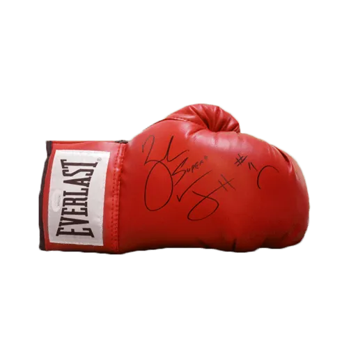 Zab Judah Autographed Red Boxing Glove (JSA)