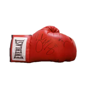 Zab Judah Autographed Red Boxing Glove (JSA)